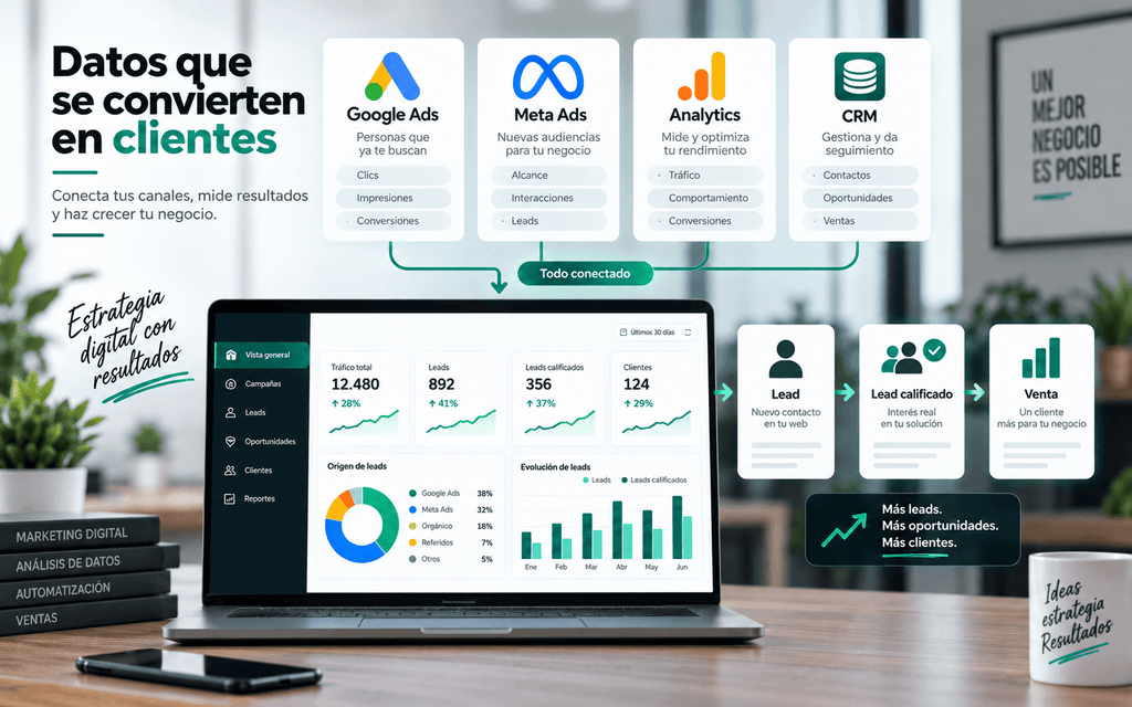 Cómo conseguir clientes por internet: 9 estrategias poderosas con Google, Meta Ads e inteligencia artificial 3 Cómo Conseguir Clientes Por Internet
